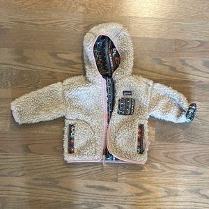 Patagonia retro fleece jacket 12-18 months